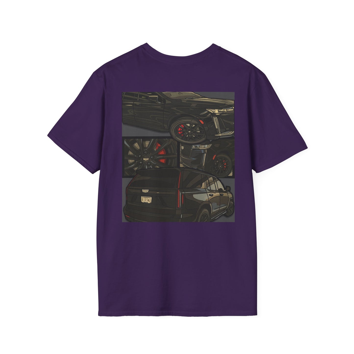 Custom CARtoon My Ride Graphic T-Shirt