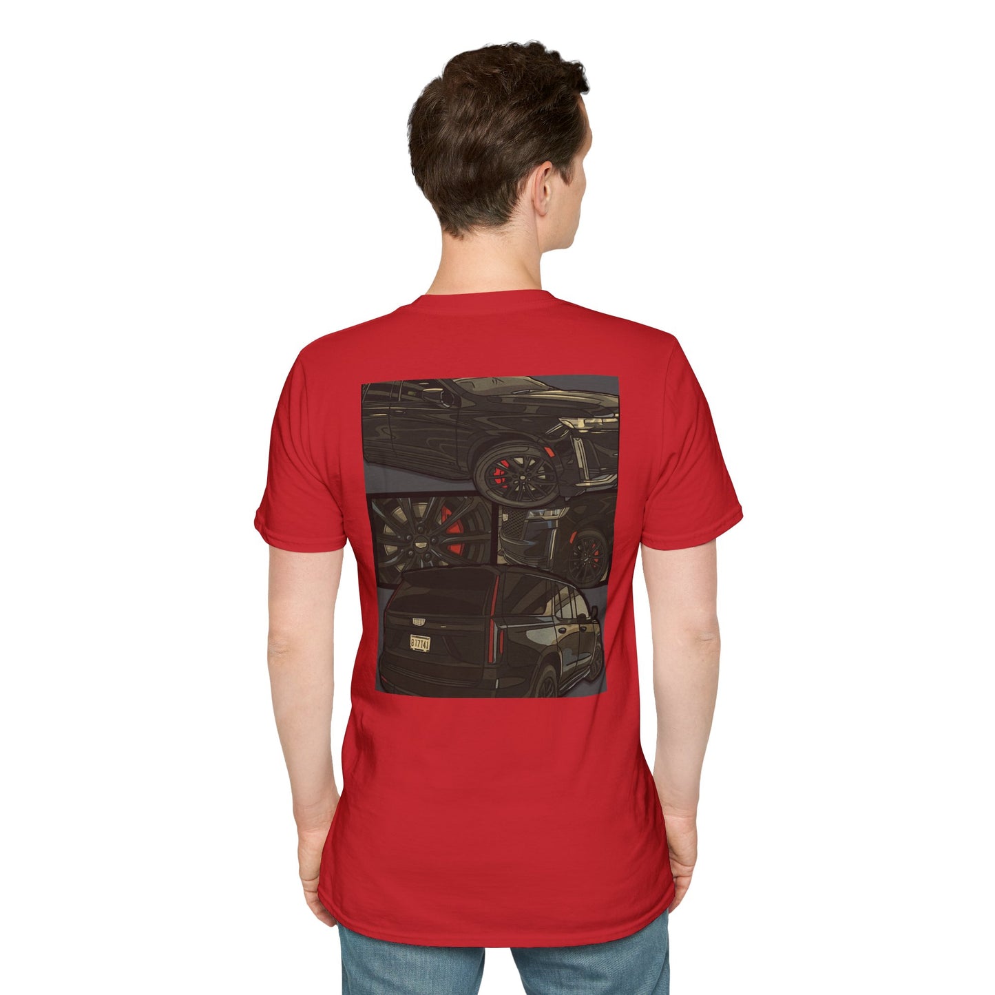 Custom CARtoon My Ride Graphic T-Shirt