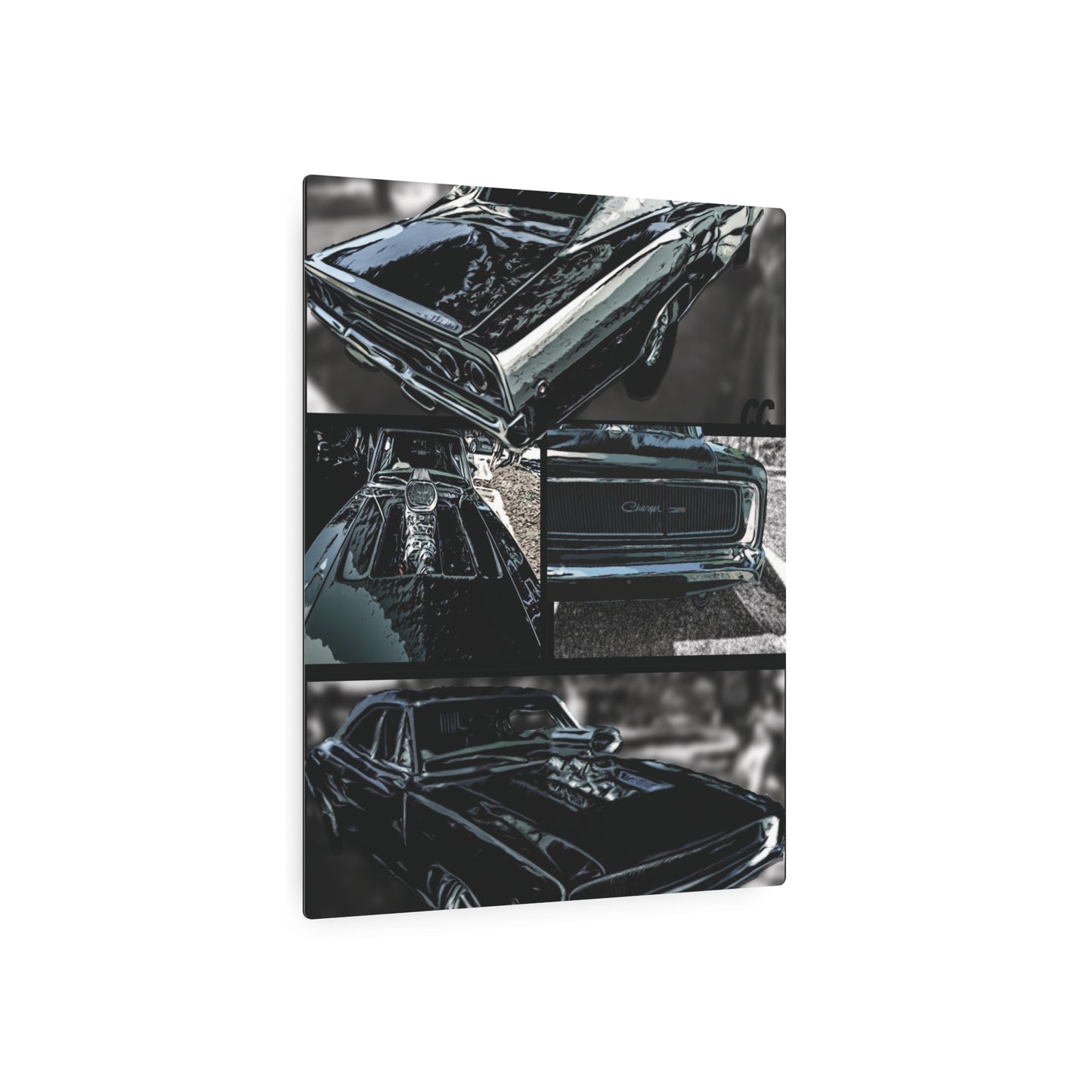 Muscle Car Decor, Metal Art Sign