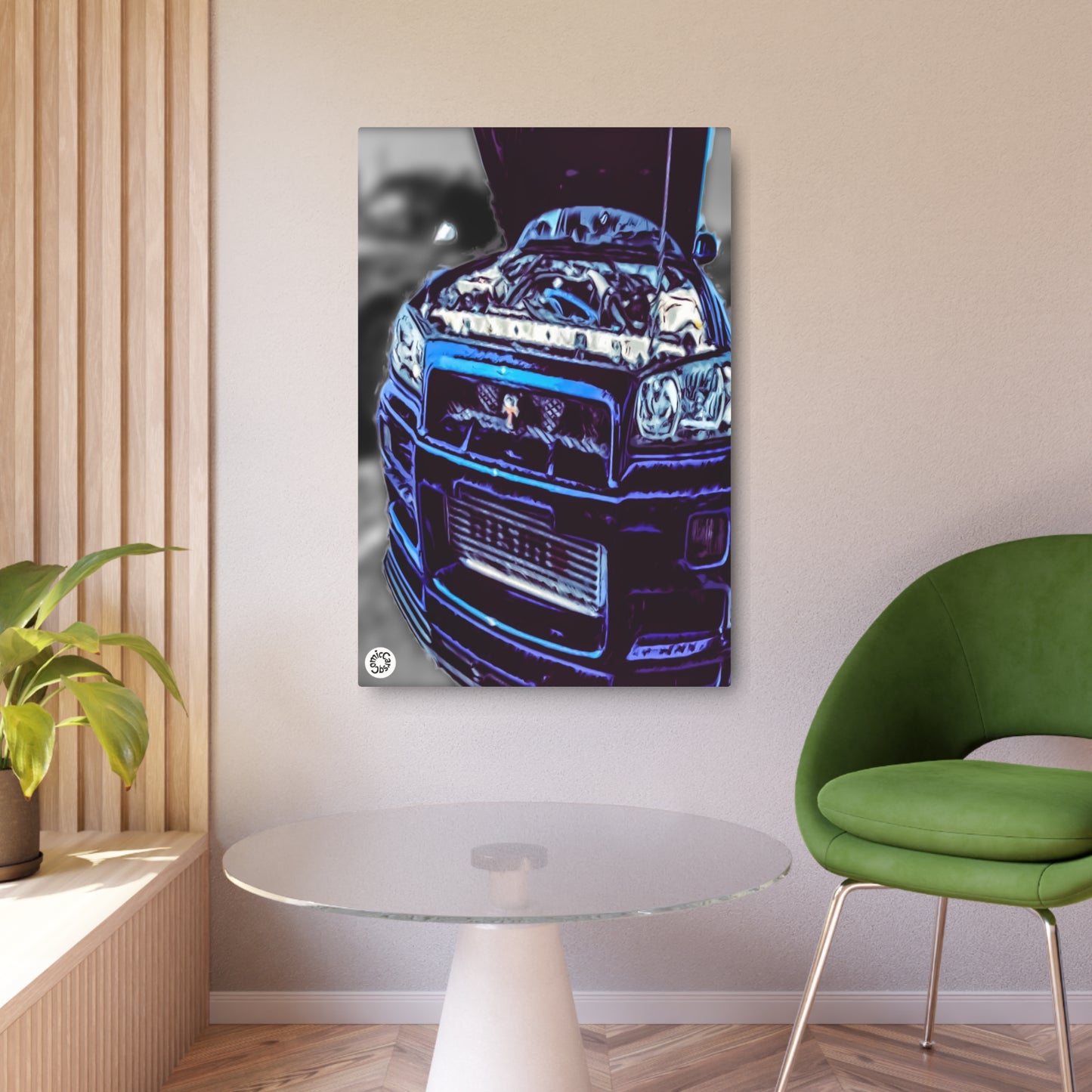 Metal Art Sign Fast Import Tuner Right Hand Drive Decor