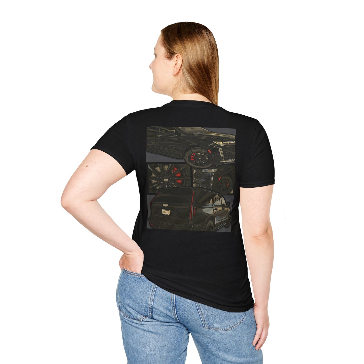 Custom CARtoon My Ride Graphic T-Shirt
