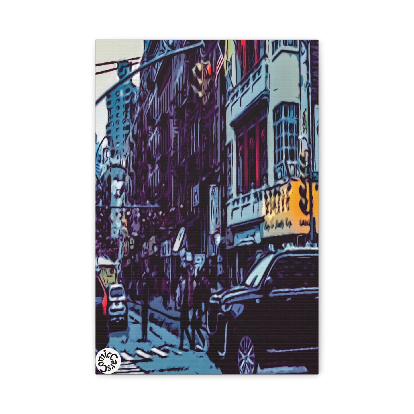 New York City, NYC, Chinatown, New York, Matte Canvas Wall Art