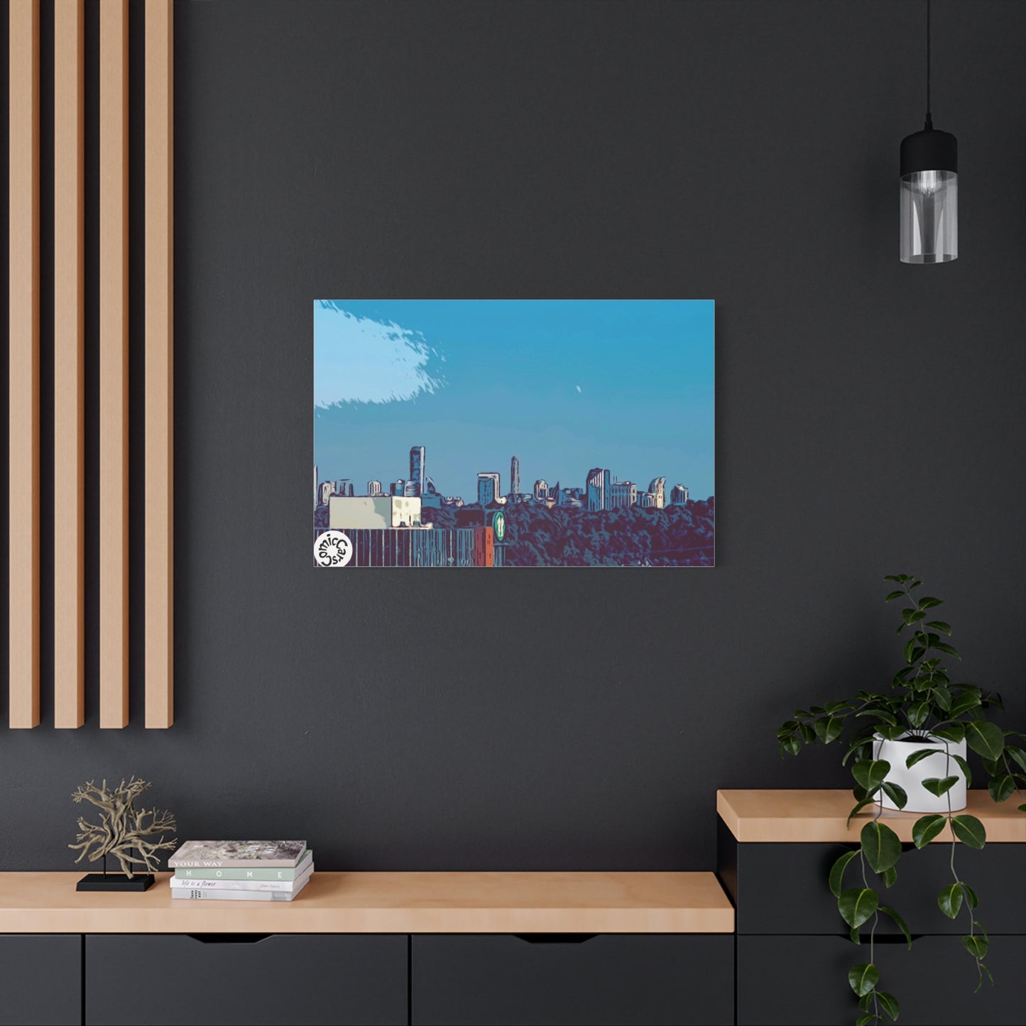 Atlanta, Children’s Hospital, City, Matte Canvas Wall Art