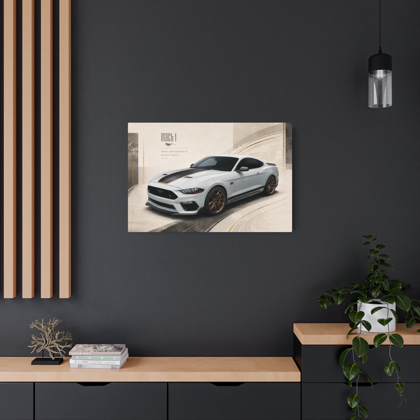 Modern Mustang Wall Art