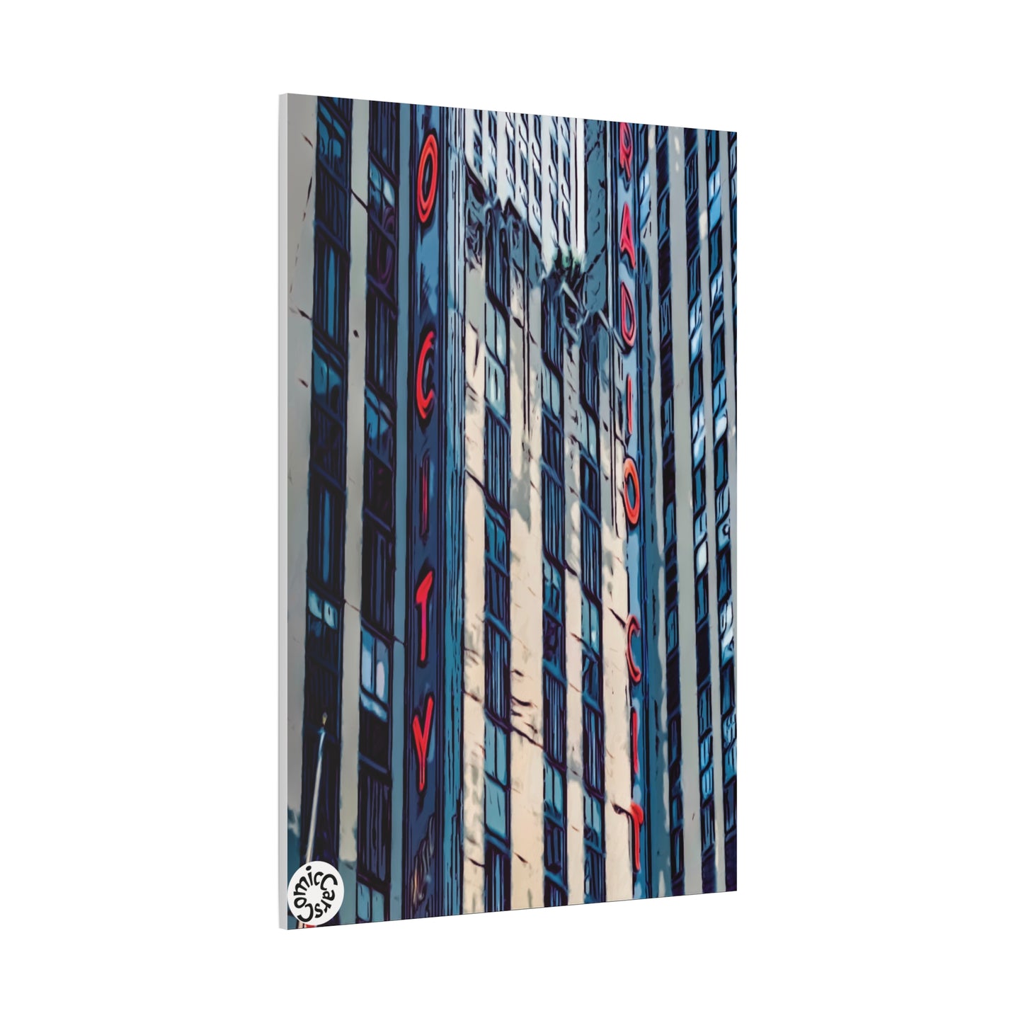 New York City Matte Canvas Wall Art Urban Decor Statement Piece