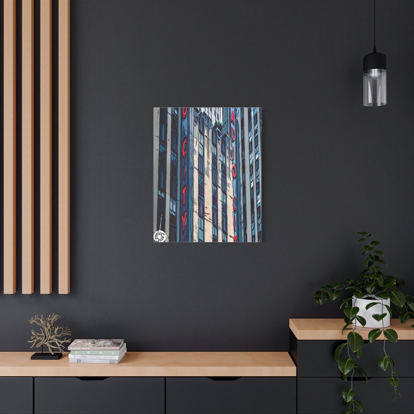 New York City Matte Canvas Wall Art Urban Decor Statement Piece