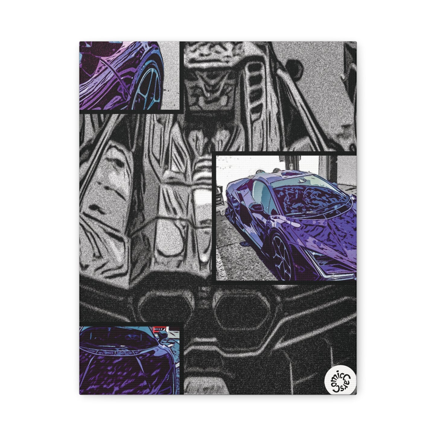 Super Car Canvas Art, Automotive Wall Decor, Garage Wall Art, Car Prints