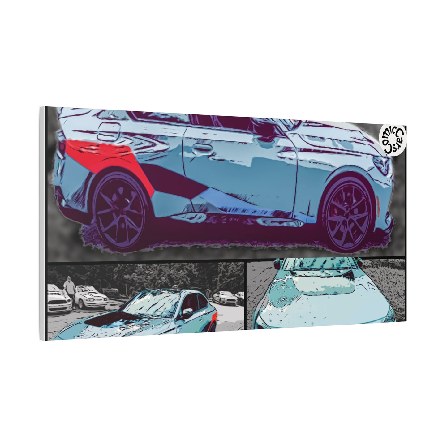 Canvas Print German Sports Car Matte Wall Art Decor