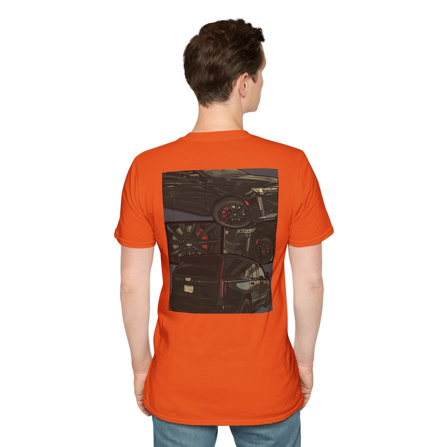 Custom CARtoon My Ride Graphic T-Shirt
