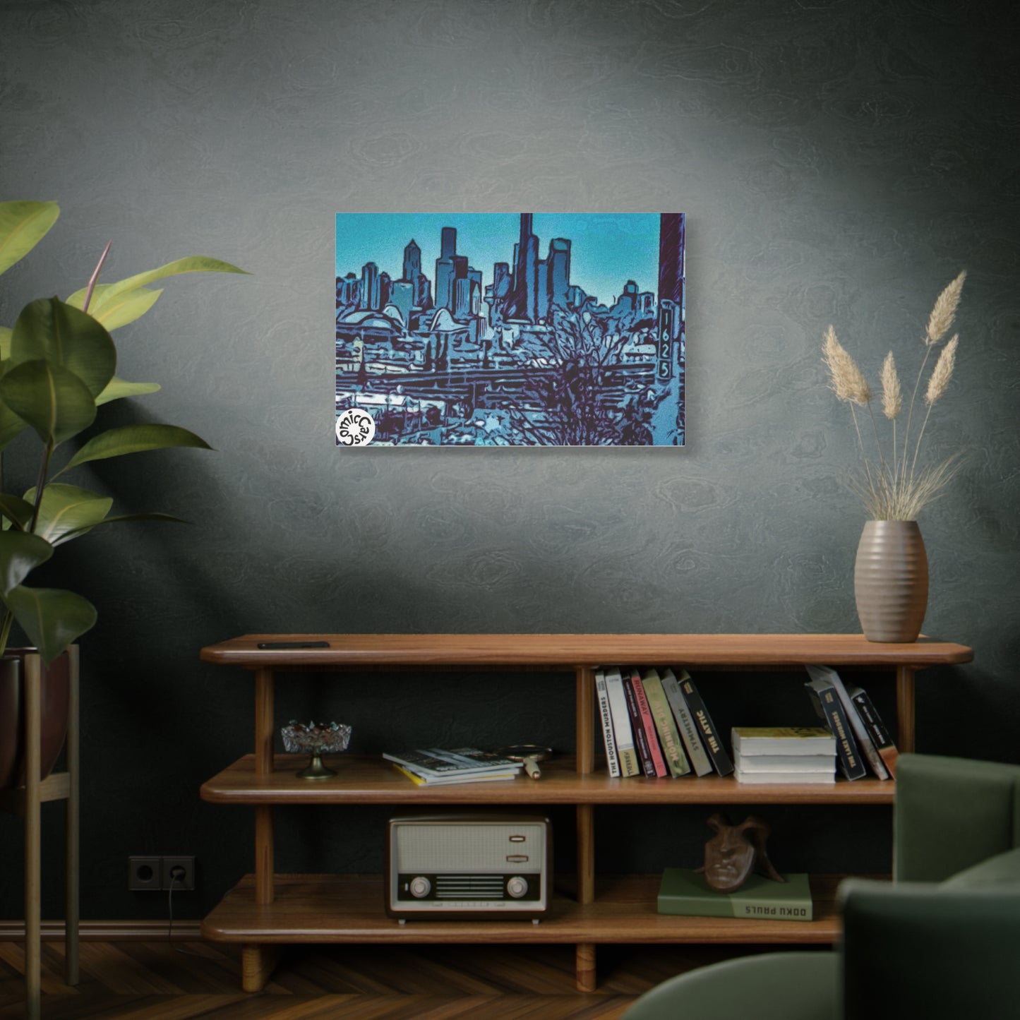 Seattle Cruises City Matte Canvas Wall Art