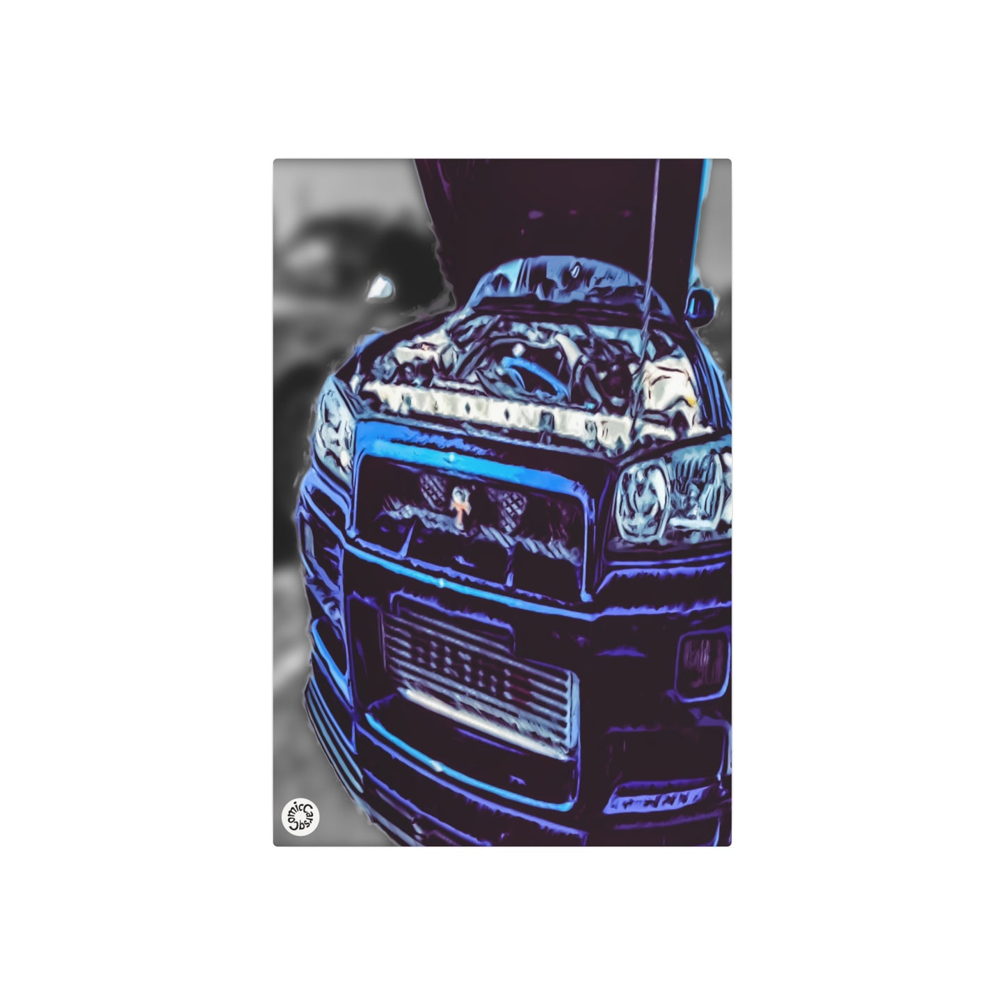 Metal Art Sign Fast Import Tuner Right Hand Drive Decor