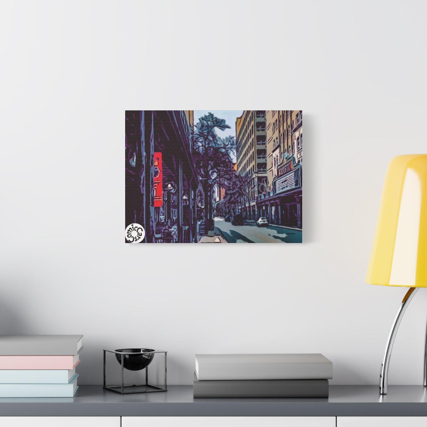 San Antonio Cruises City Matte Canvas Wall Art