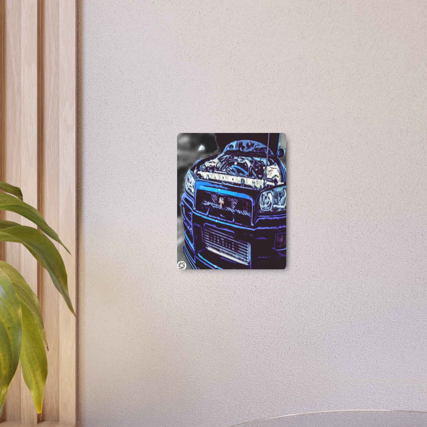 Metal Art Sign Fast Import Tuner Right Hand Drive Decor