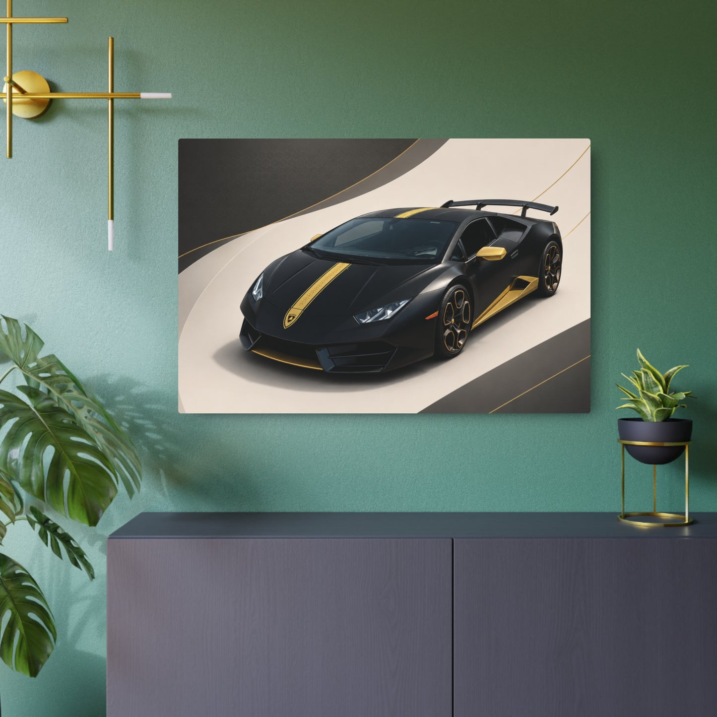 Modern Lambo Wall Art