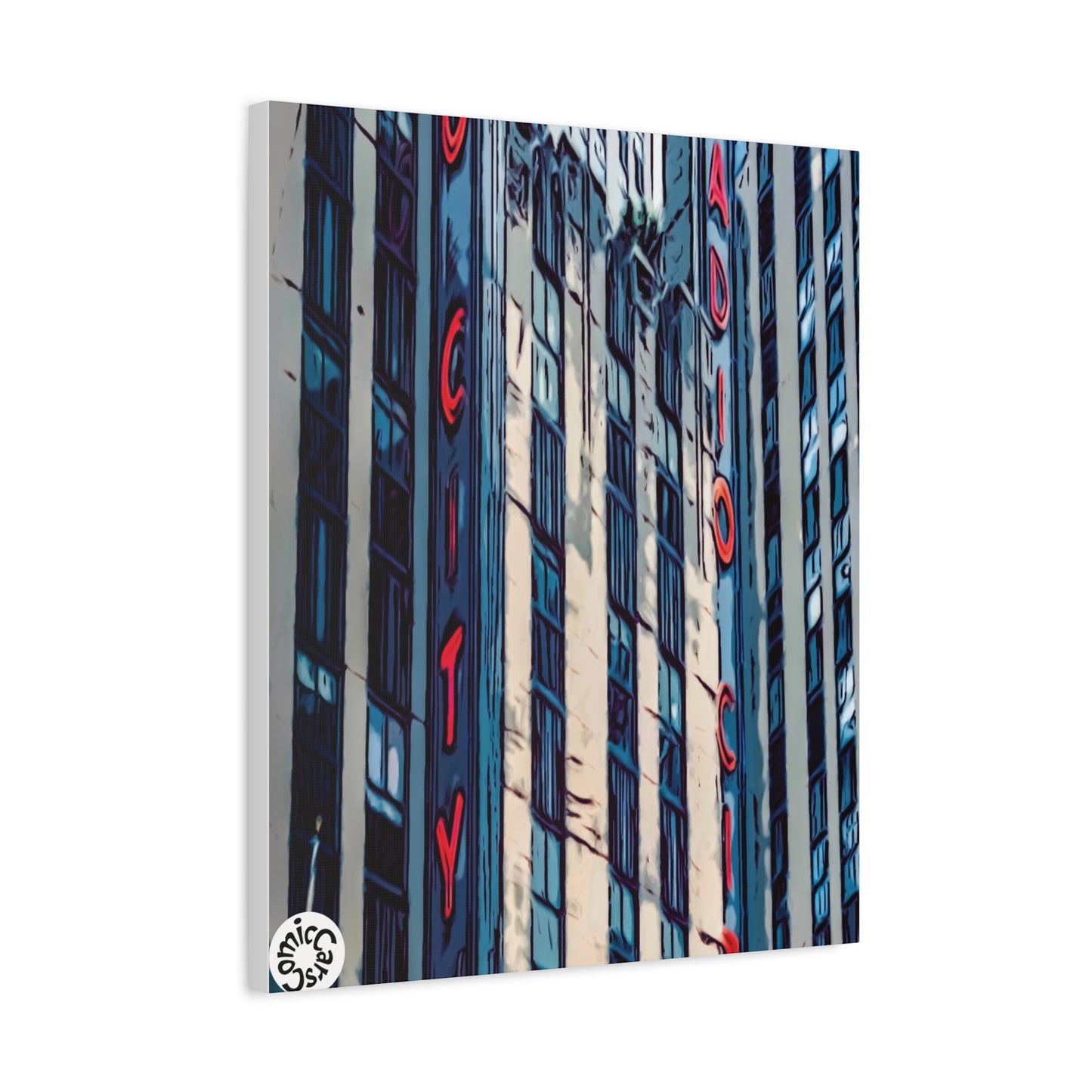New York City Matte Canvas Wall Art Urban Decor Statement Piece