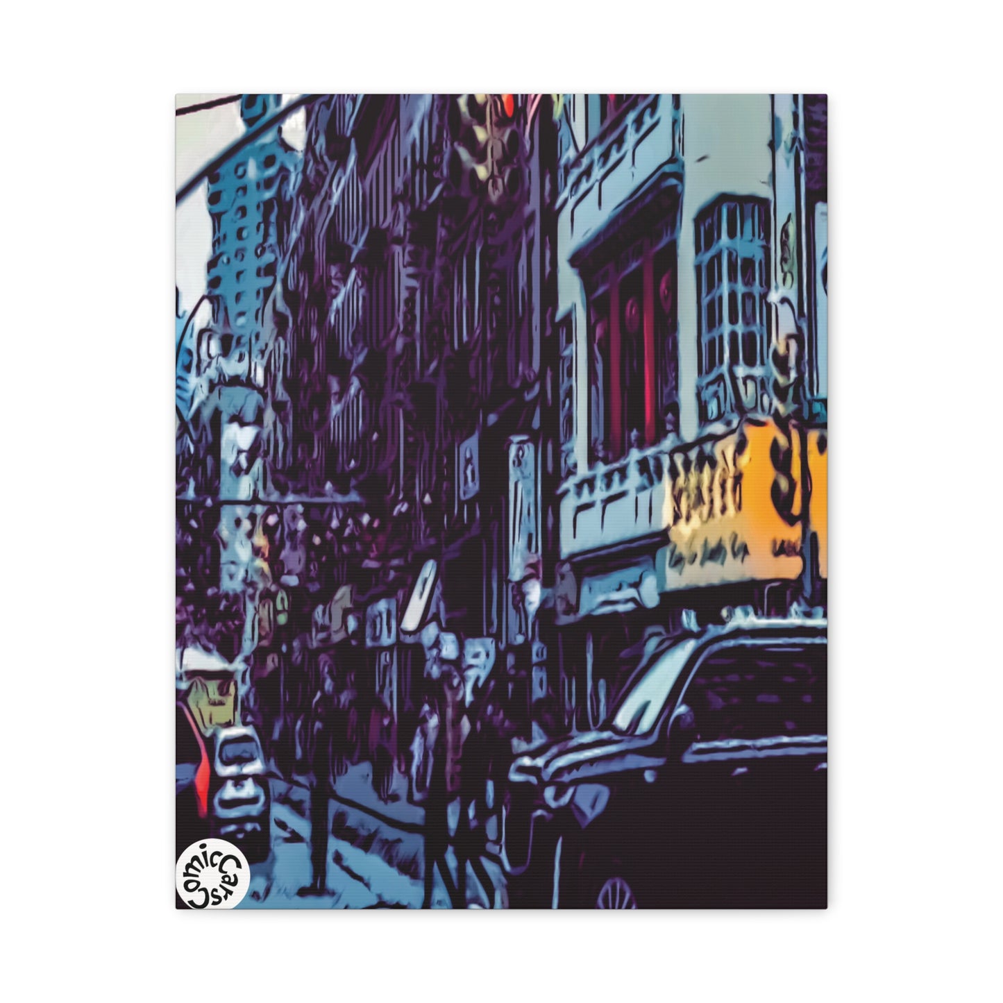 New York City, NYC, Chinatown, New York, Matte Canvas Wall Art