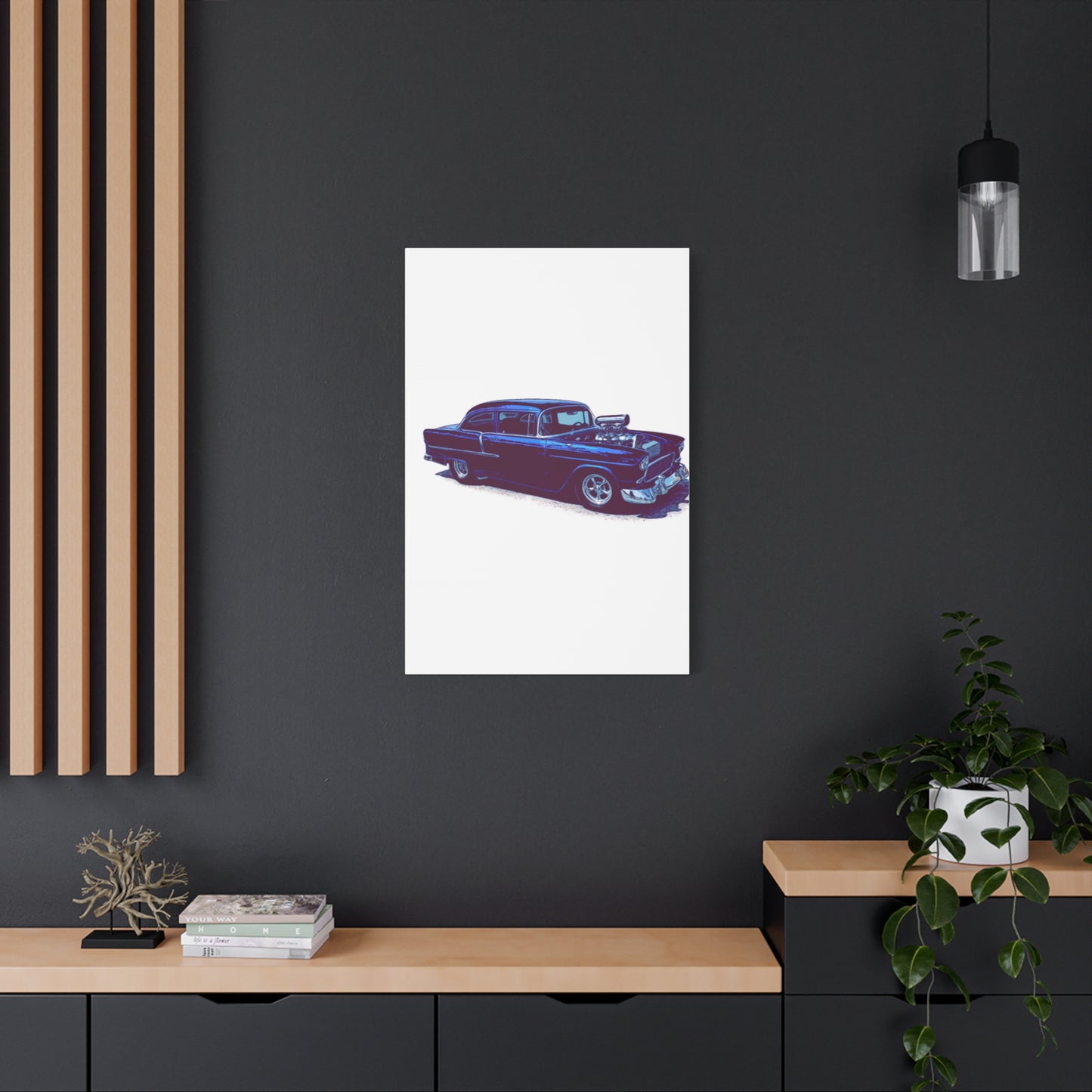 Blown Nostalgia – Supercharged Classic Hot Rod Comic Wall Art