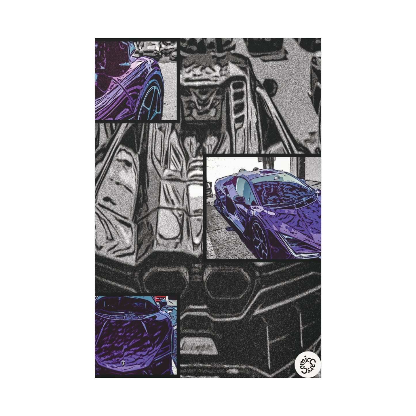 Super Car Canvas Art, Automotive Wall Decor, Garage Wall Art, Car Prints