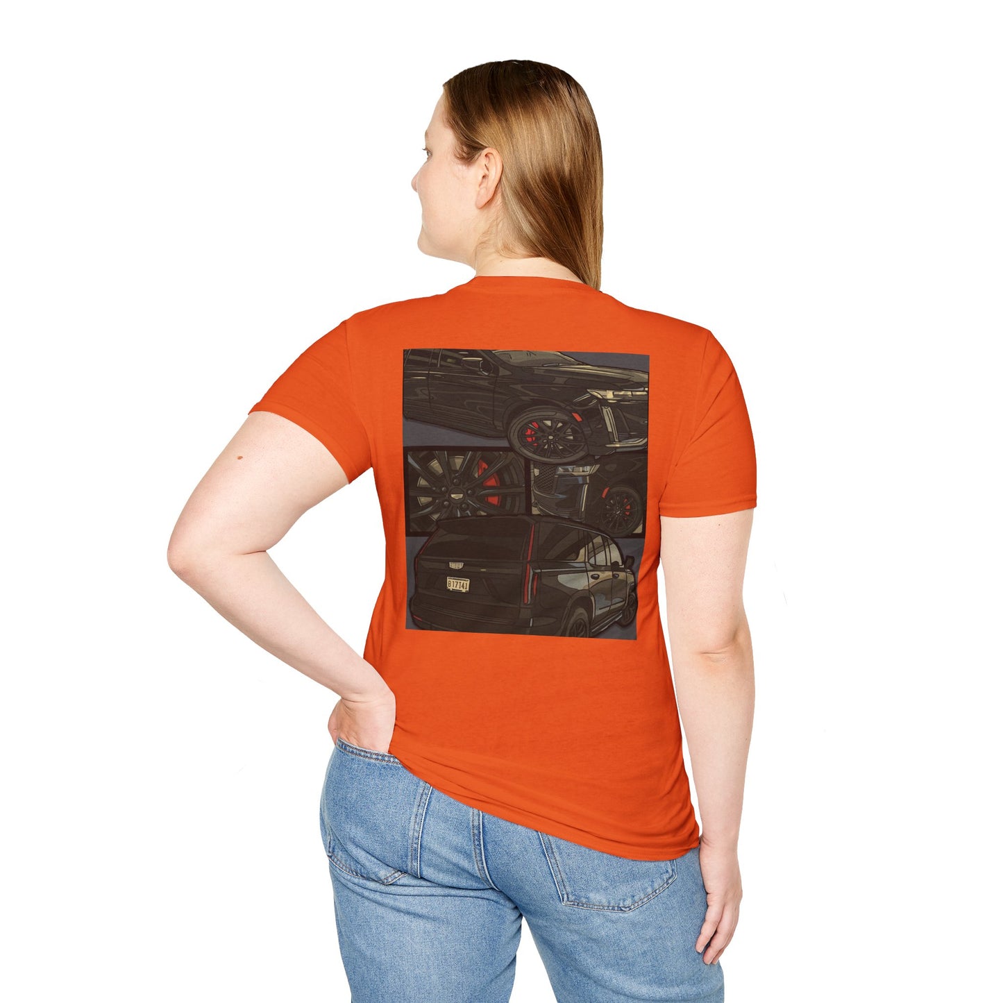 Custom CARtoon My Ride Graphic T-Shirt