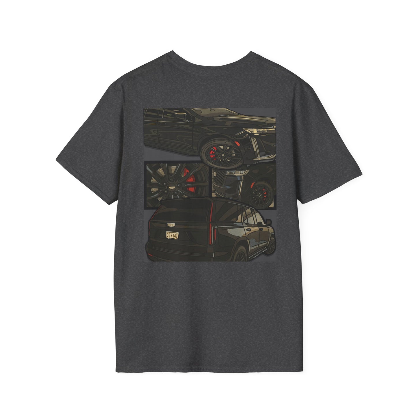 Custom CARtoon My Ride Graphic T-Shirt