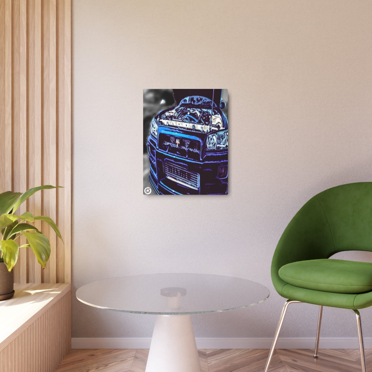Metal Art Sign Fast Import Tuner Right Hand Drive Decor