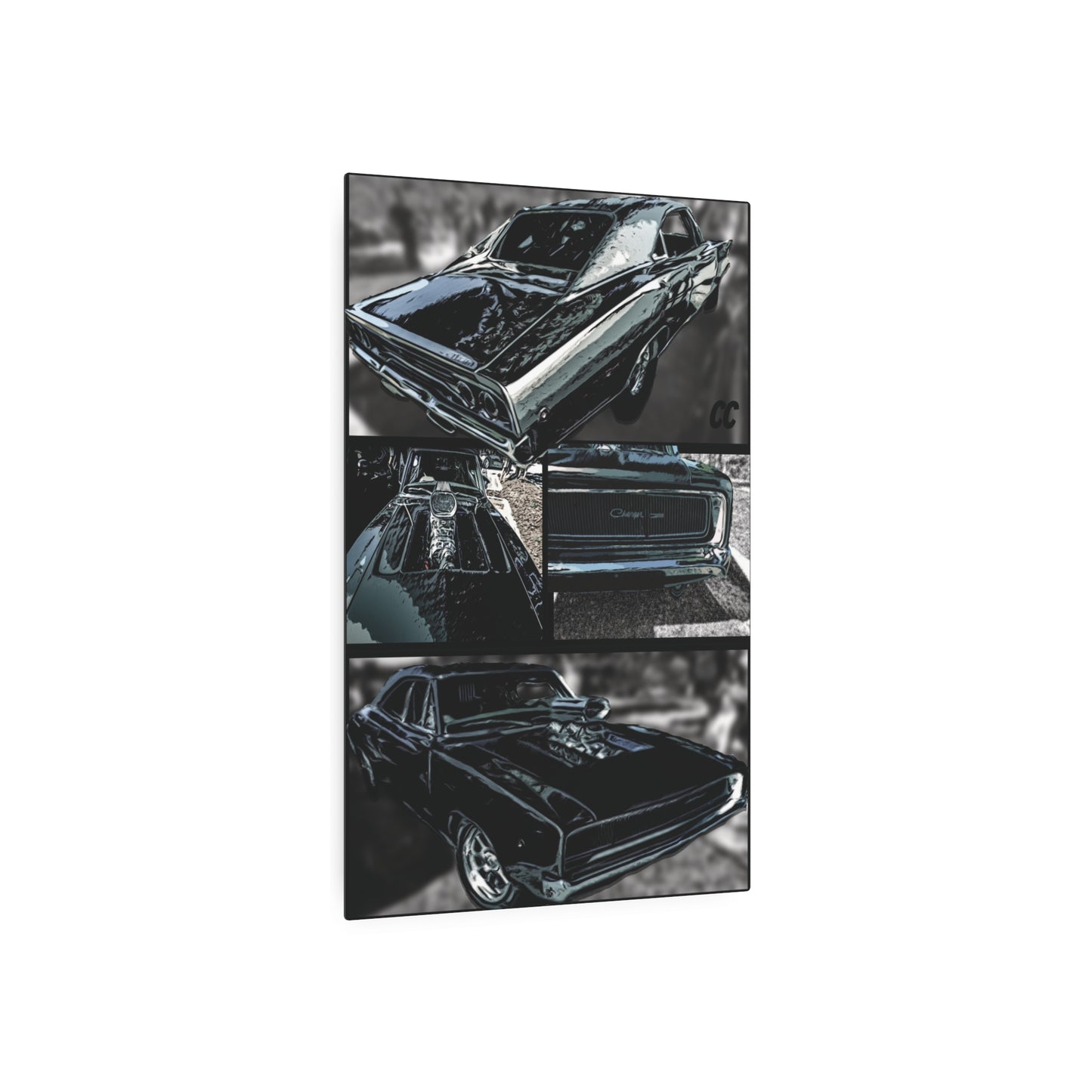 Muscle Car Decor, Metal Art Sign