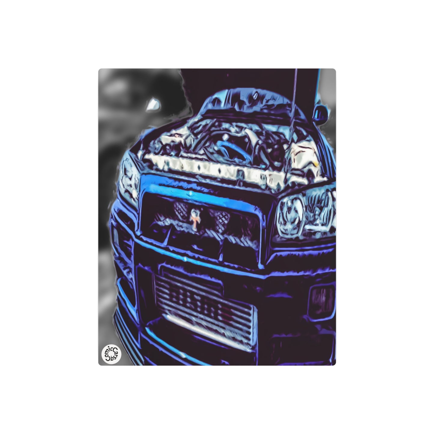 Metal Art Sign Fast Import Tuner Right Hand Drive Decor