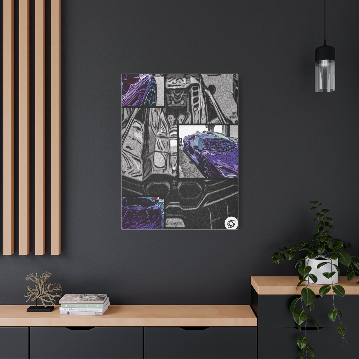 Super Car Canvas Art, Automotive Wall Decor, Garage Wall Art, Car Prints