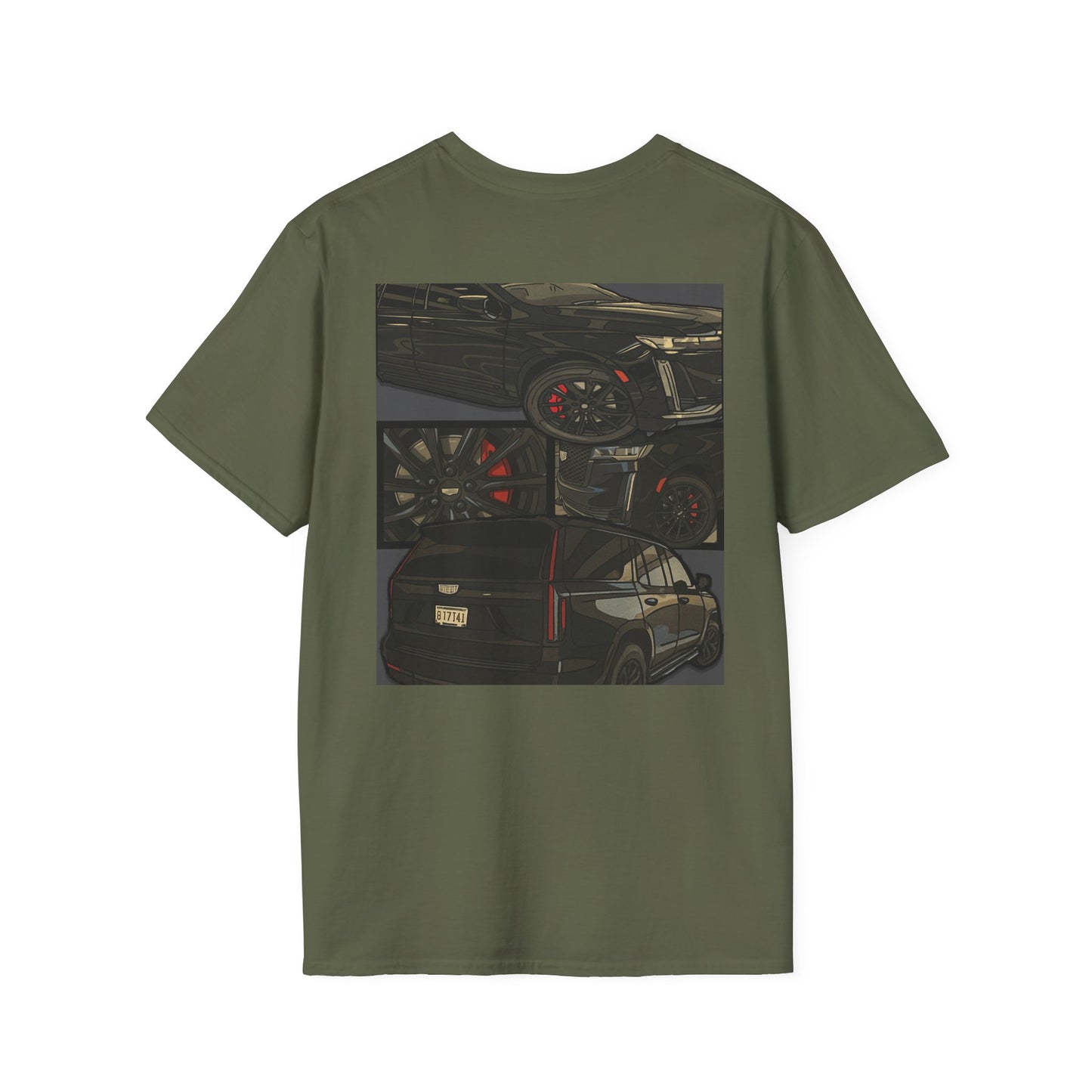 Custom CARtoon My Ride Graphic T-Shirt