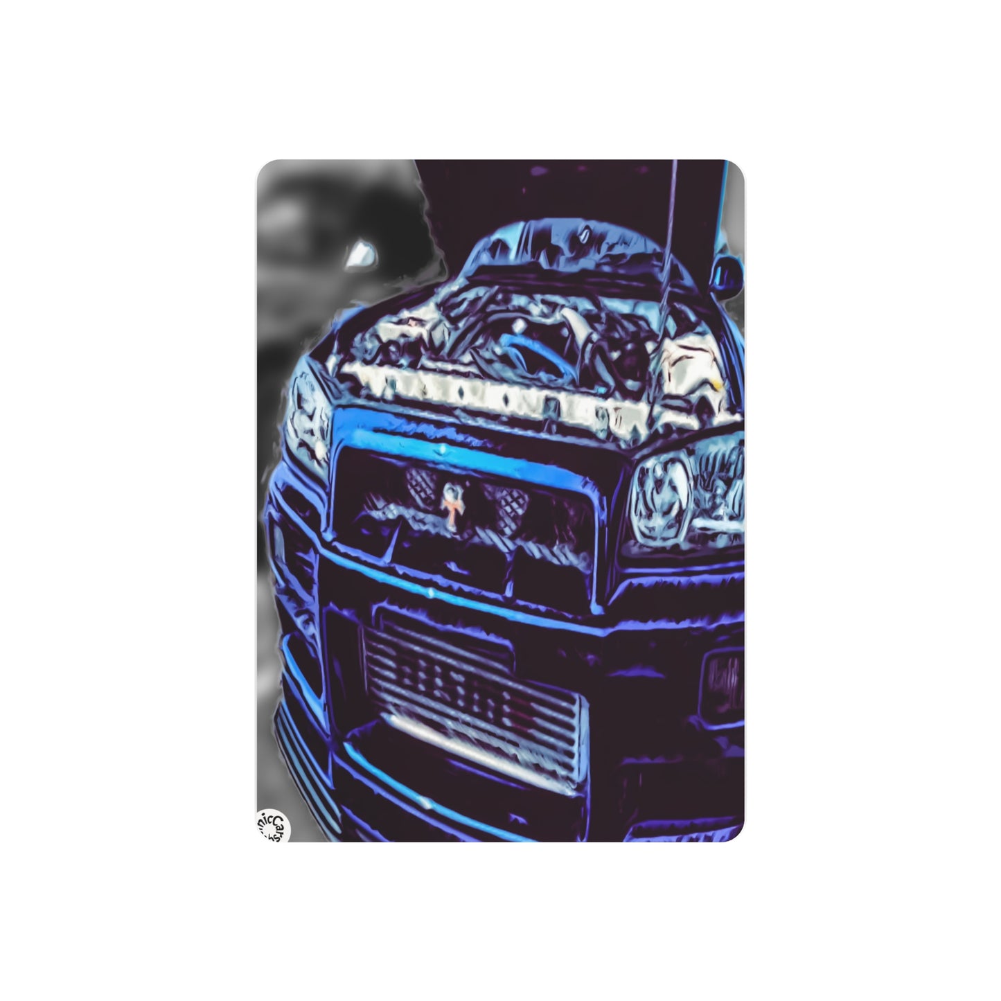 Metal Art Sign Fast Import Tuner Right Hand Drive Decor