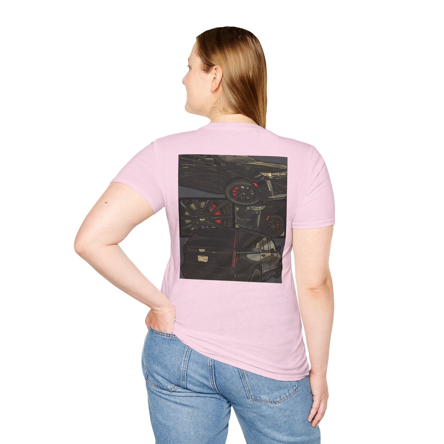 Custom CARtoon My Ride Graphic T-Shirt
