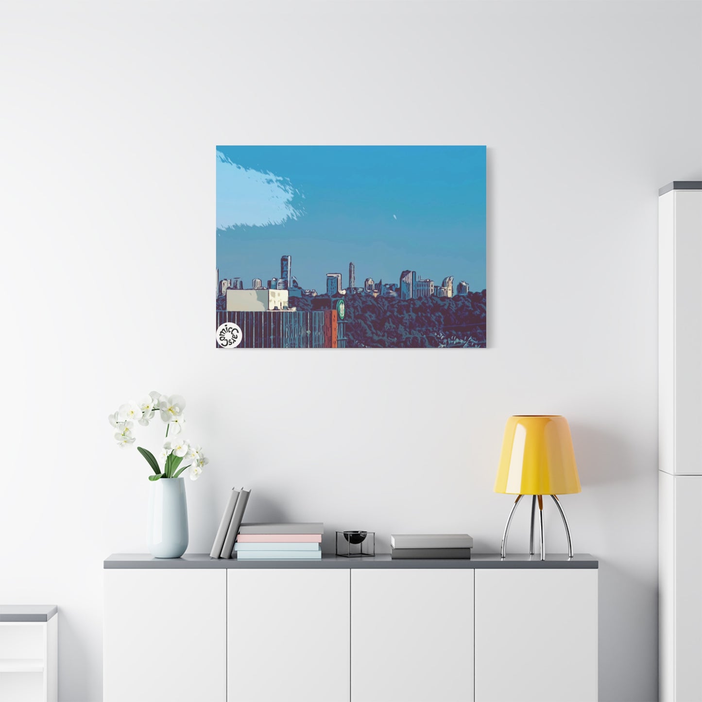 Atlanta, Children’s Hospital, City, Matte Canvas Wall Art