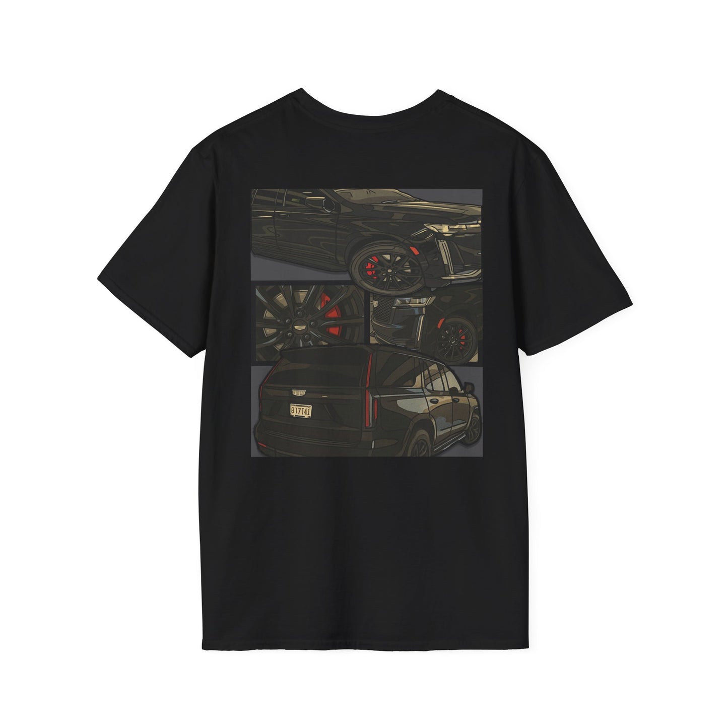 Custom CARtoon My Ride Graphic T-Shirt