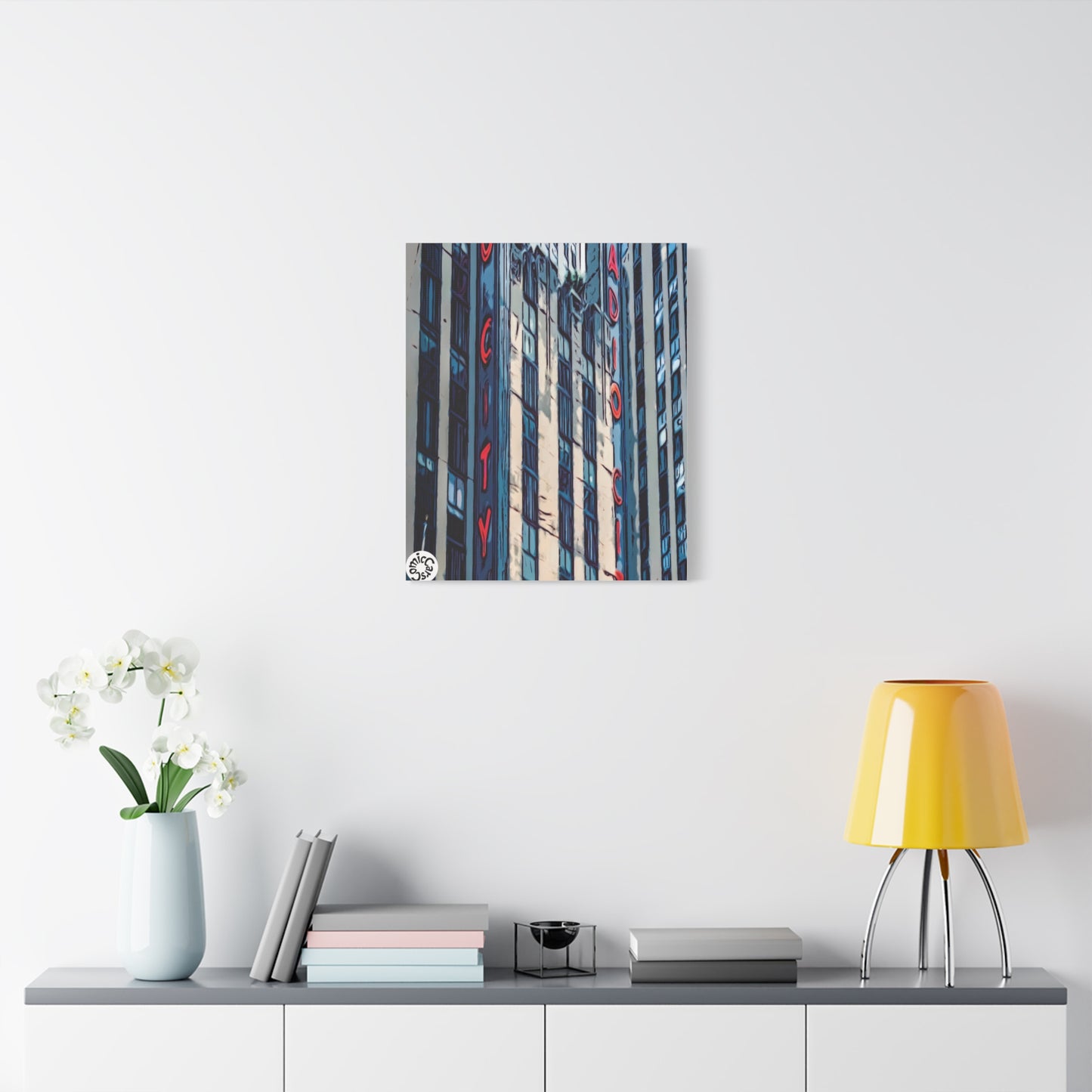 New York City Matte Canvas Wall Art Urban Decor Statement Piece