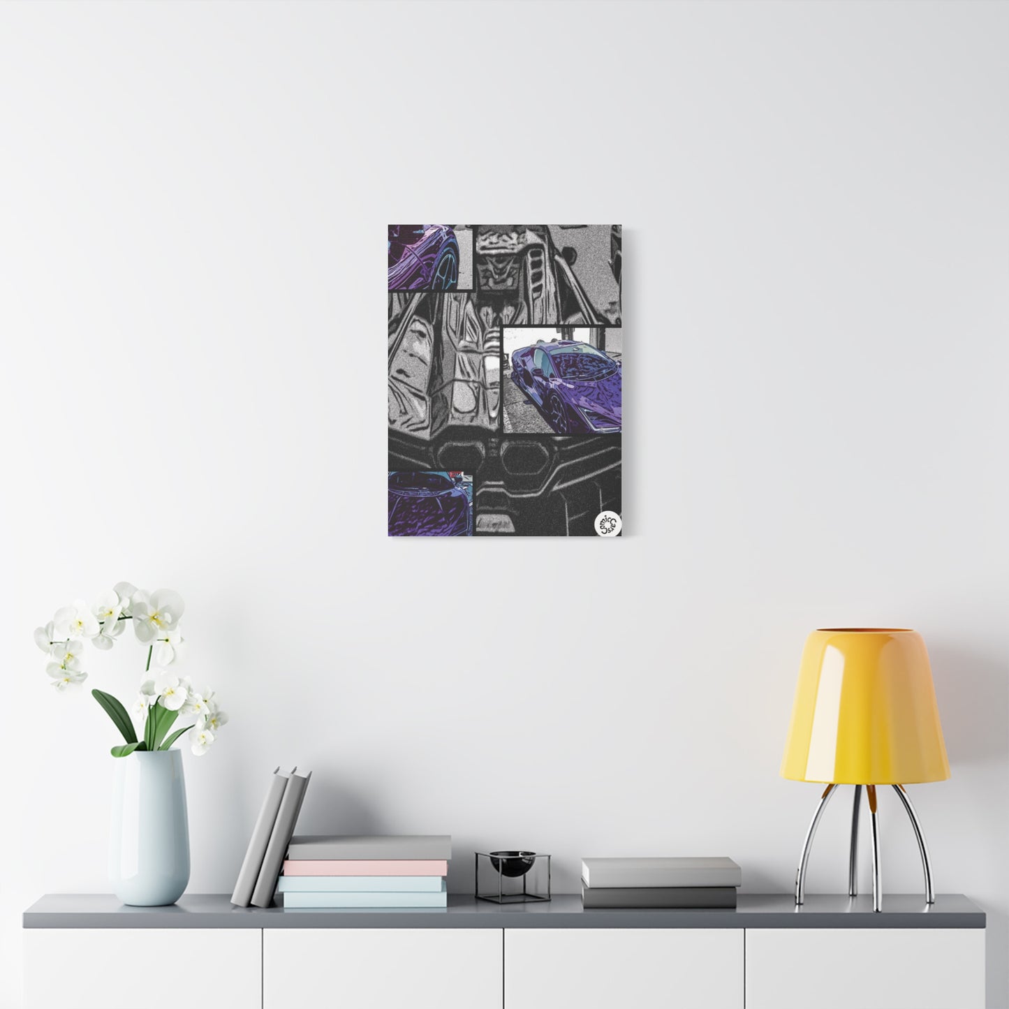 Super Car Canvas Art, Automotive Wall Decor, Garage Wall Art, Car Prints