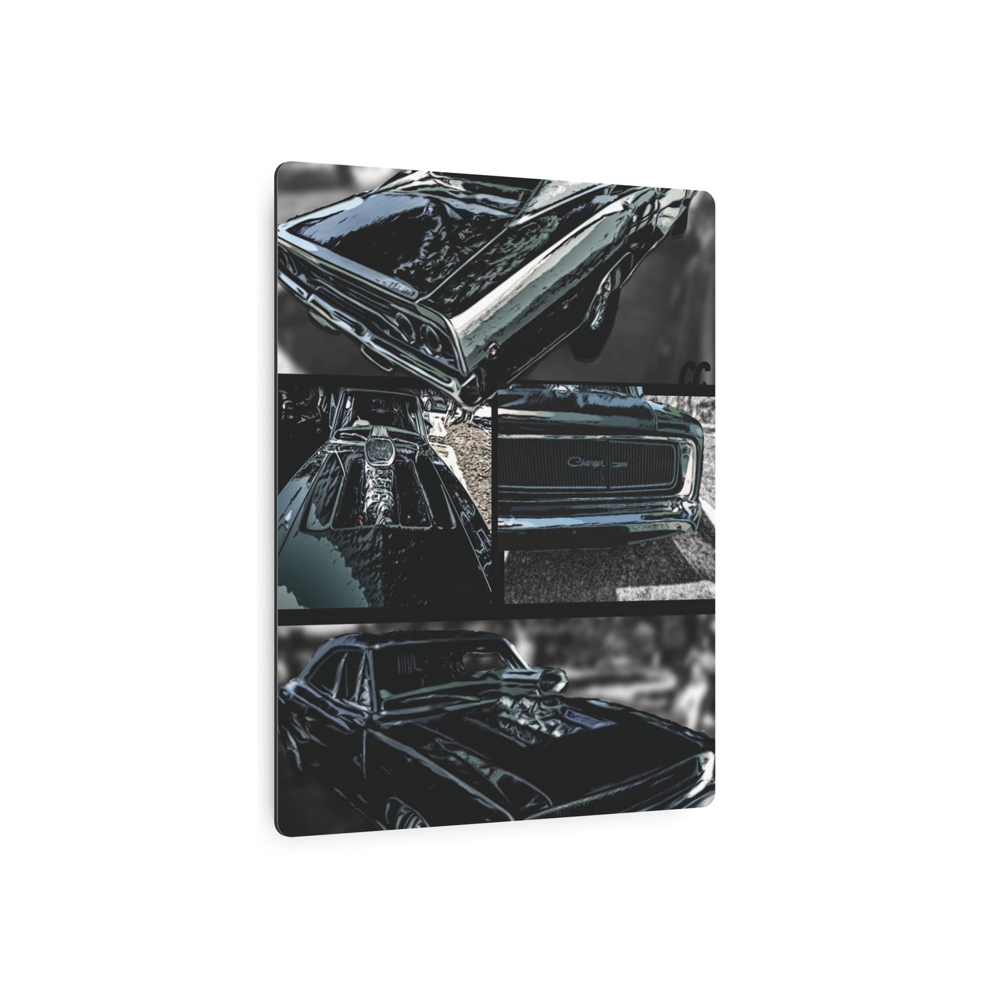 Muscle Car Decor, Metal Art Sign