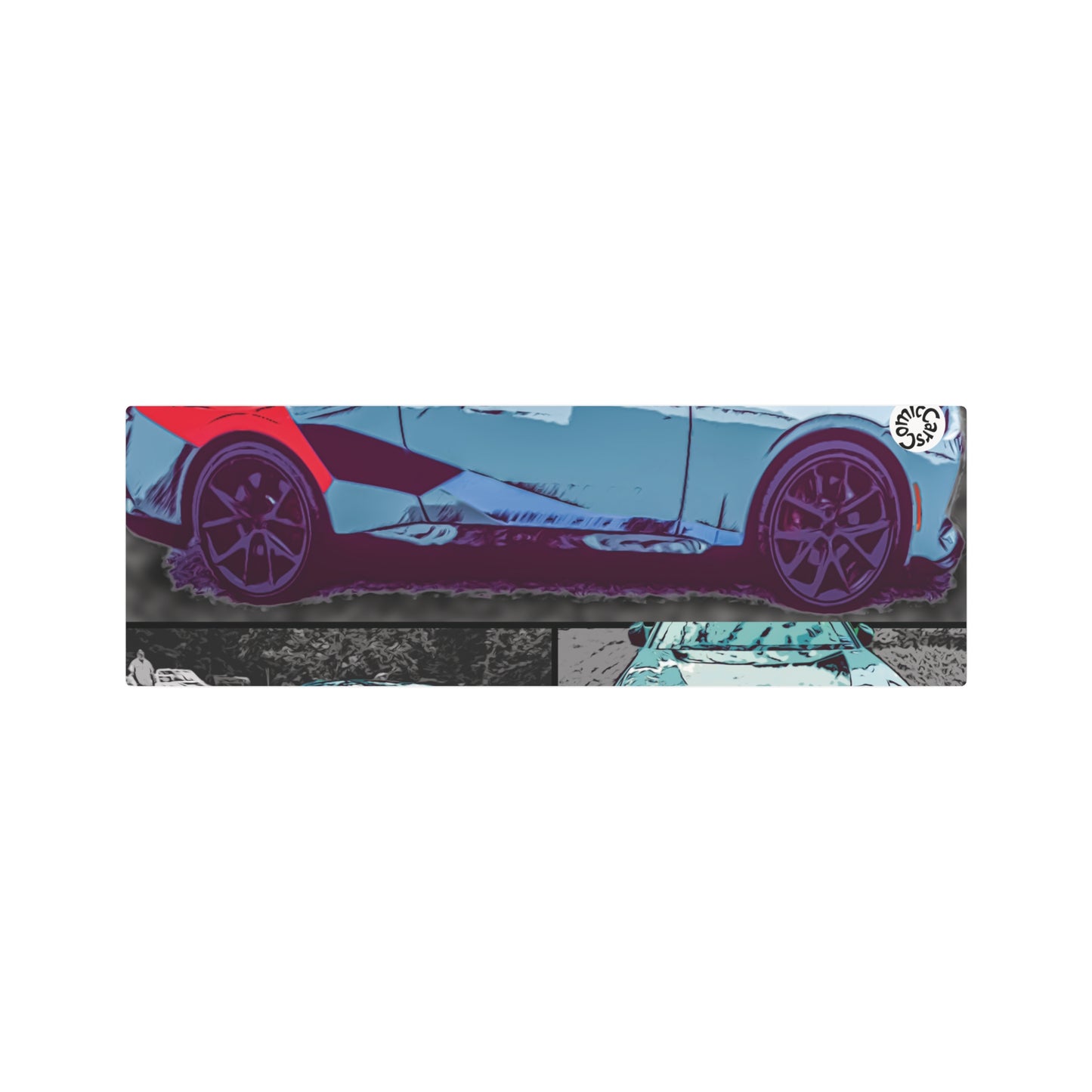 Metal Art Sign German Import Fast Sports Car Design