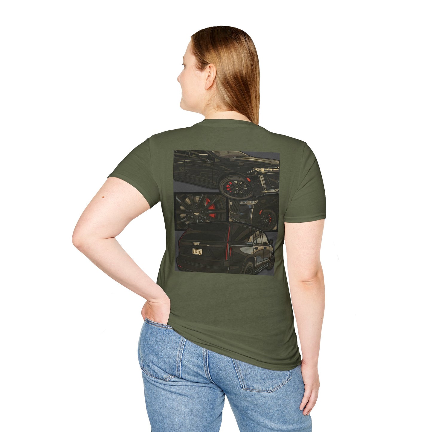 Custom CARtoon My Ride Graphic T-Shirt