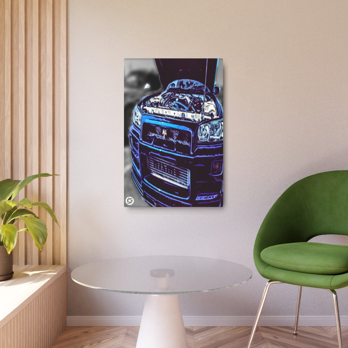 Metal Art Sign Fast Import Tuner Right Hand Drive Decor