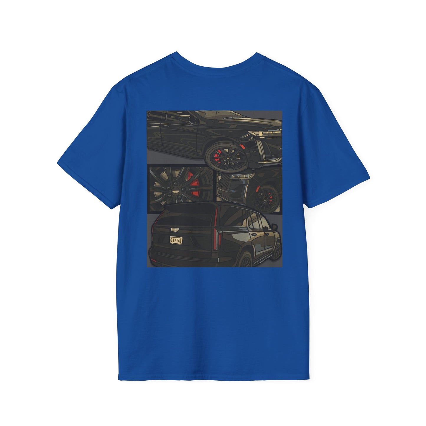 Custom CARtoon My Ride Graphic T-Shirt