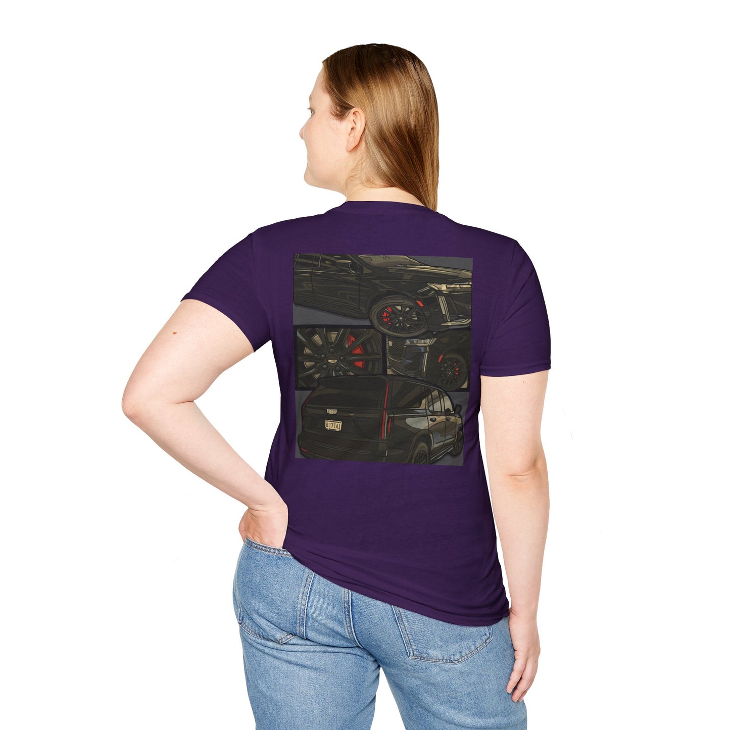 Custom CARtoon My Ride Graphic T-Shirt