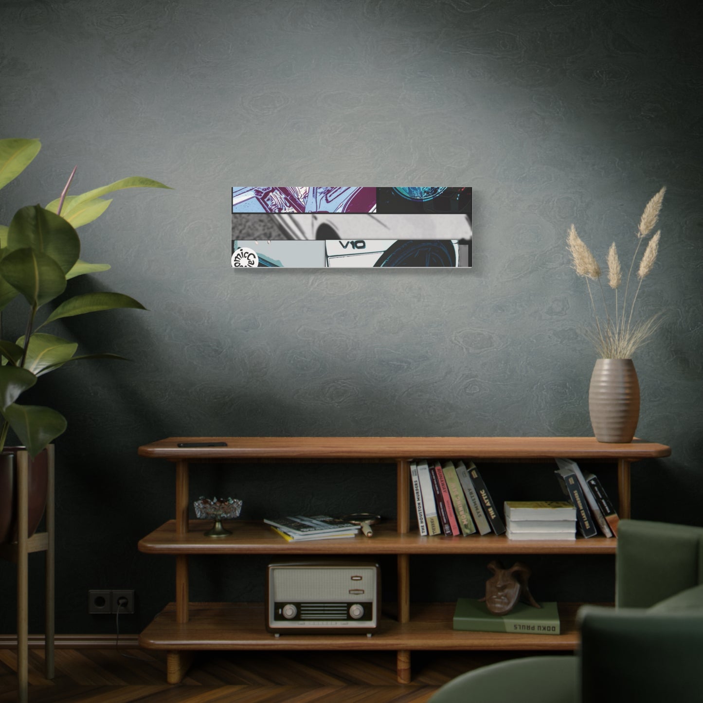 Canvas Print of Fast German Sports Car for Automotive Enthusiasts