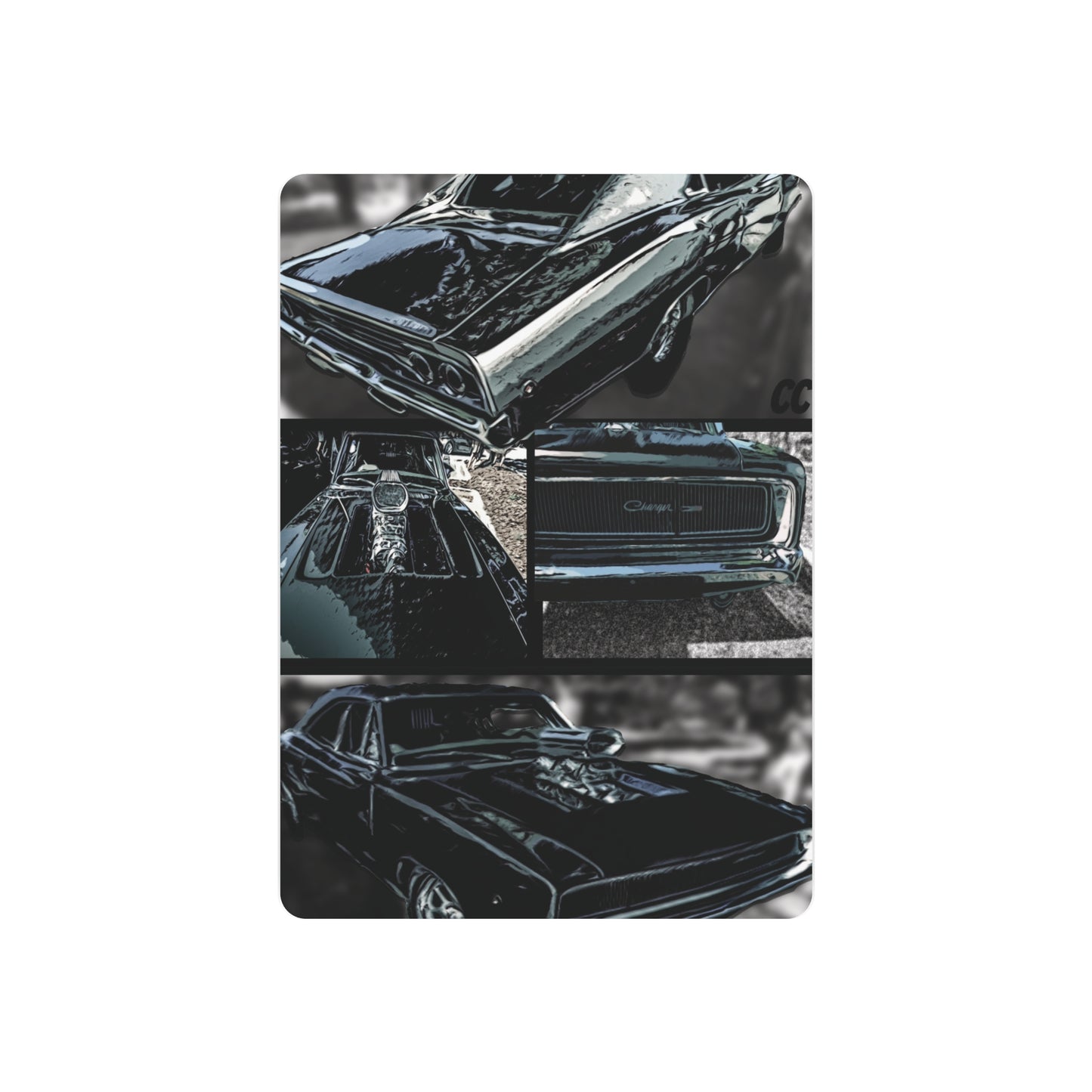 Muscle Car Decor, Metal Art Sign