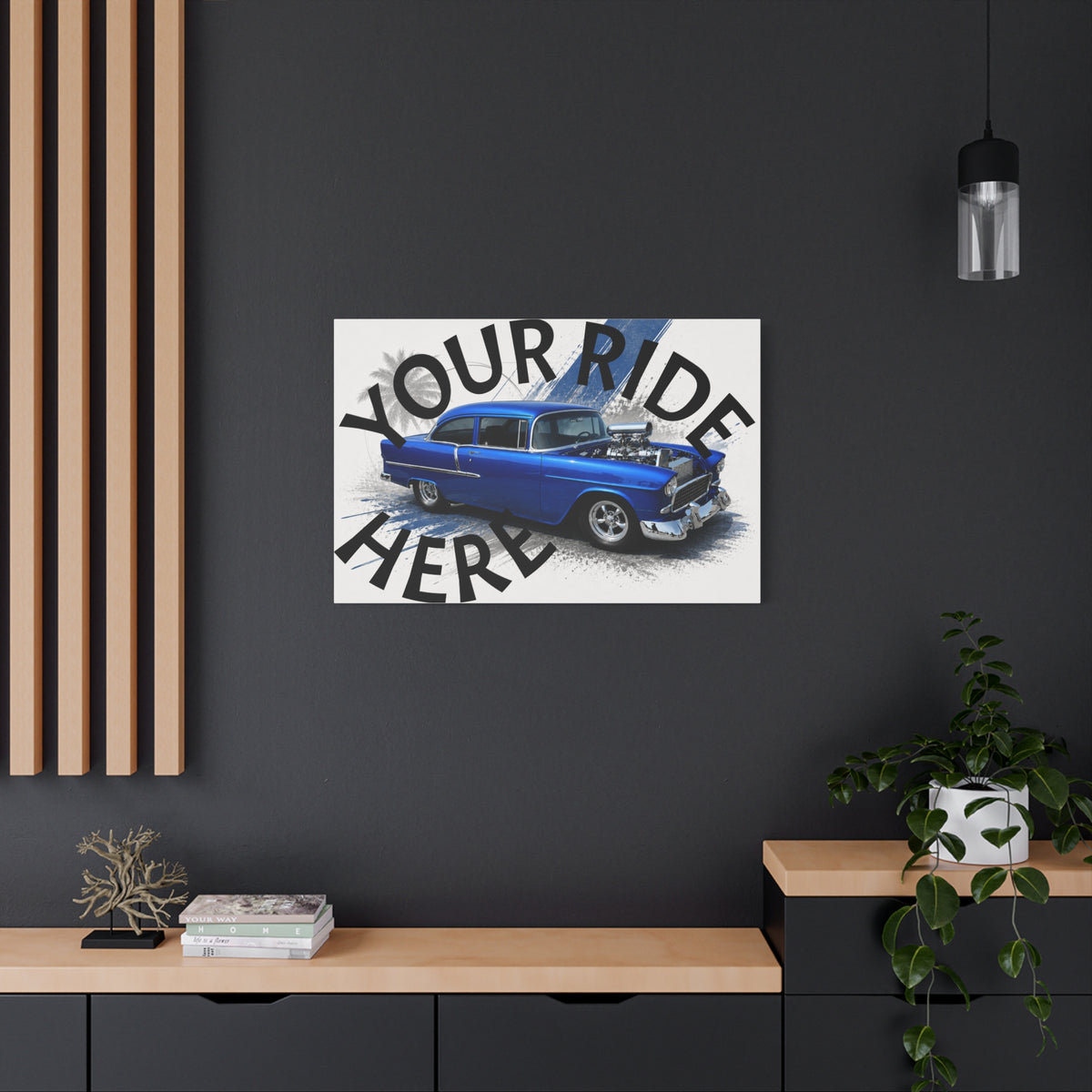 Comic My Ride Canvas Print