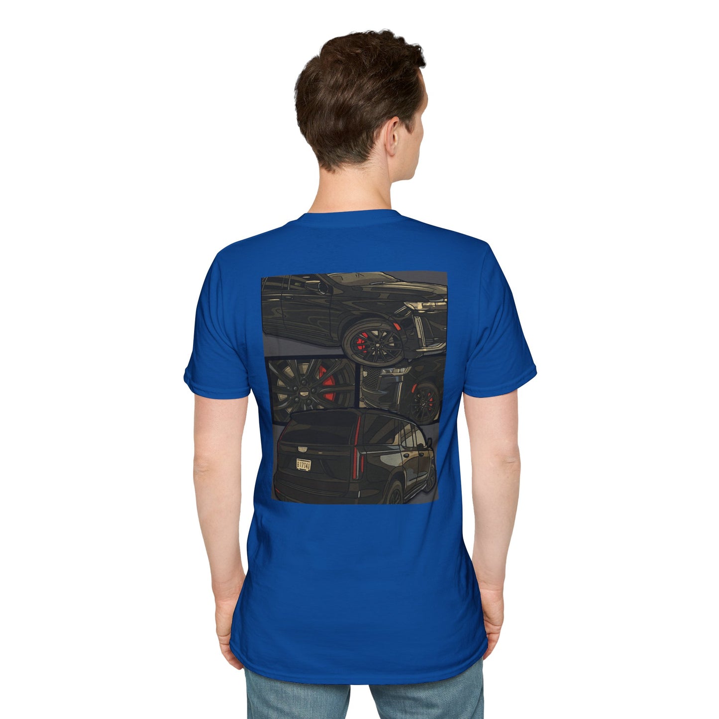 Custom CARtoon My Ride Graphic T-Shirt