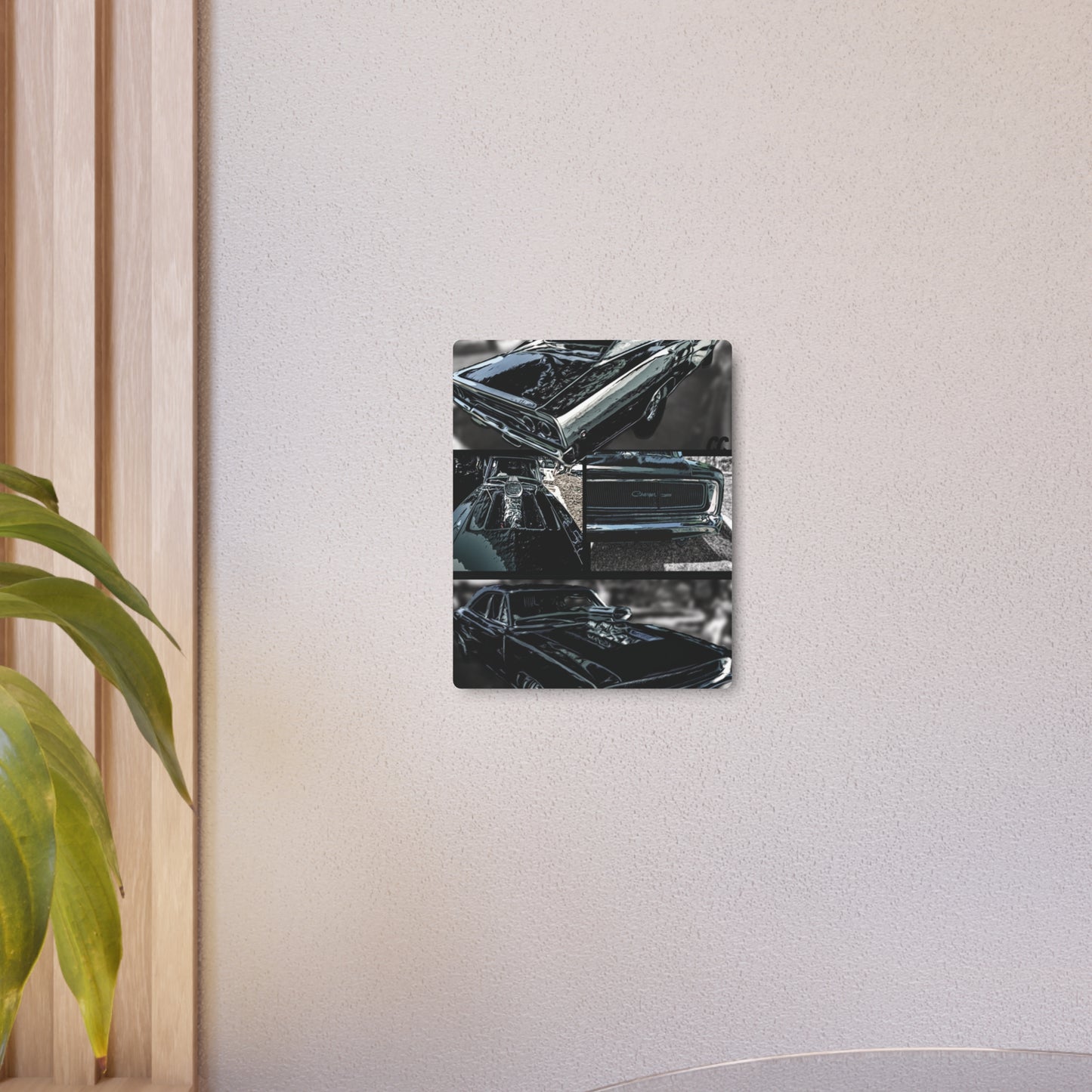 Muscle Car Decor, Metal Art Sign