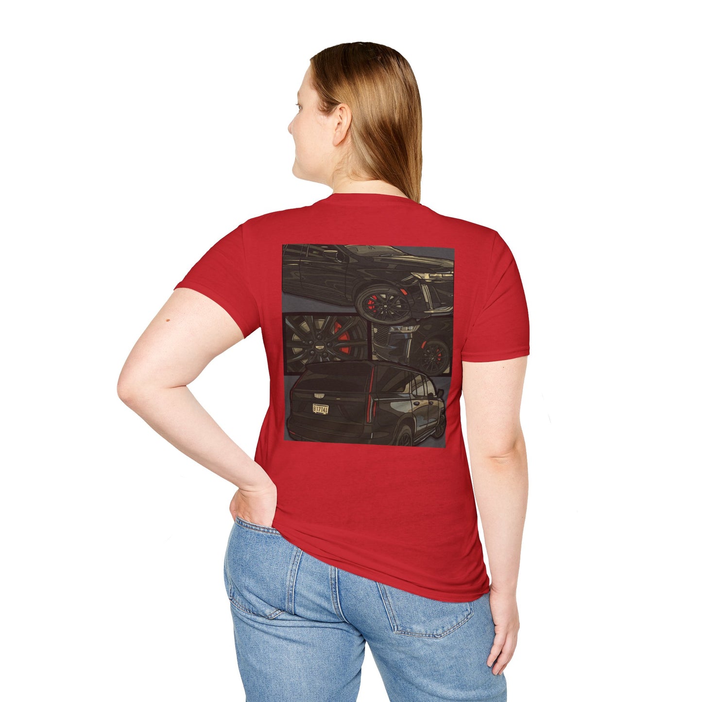 Custom CARtoon My Ride Graphic T-Shirt