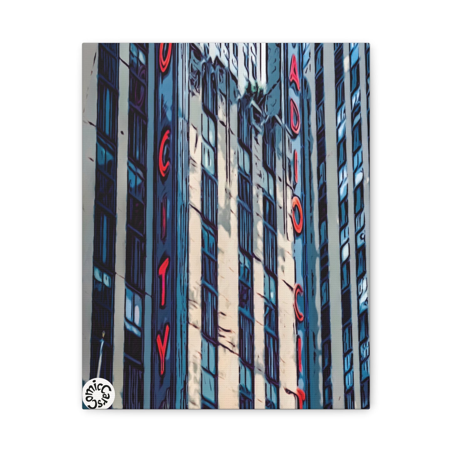 New York City Matte Canvas Wall Art Urban Decor Statement Piece