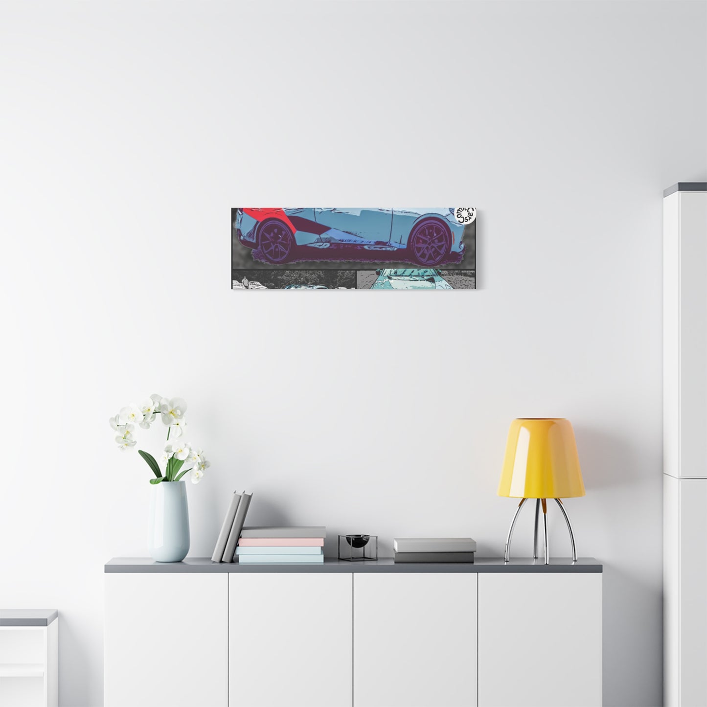 Canvas Print German Sports Car Matte Wall Art Decor