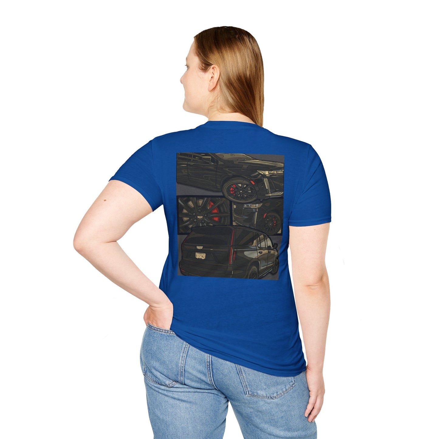 Custom CARtoon My Ride Graphic T-Shirt